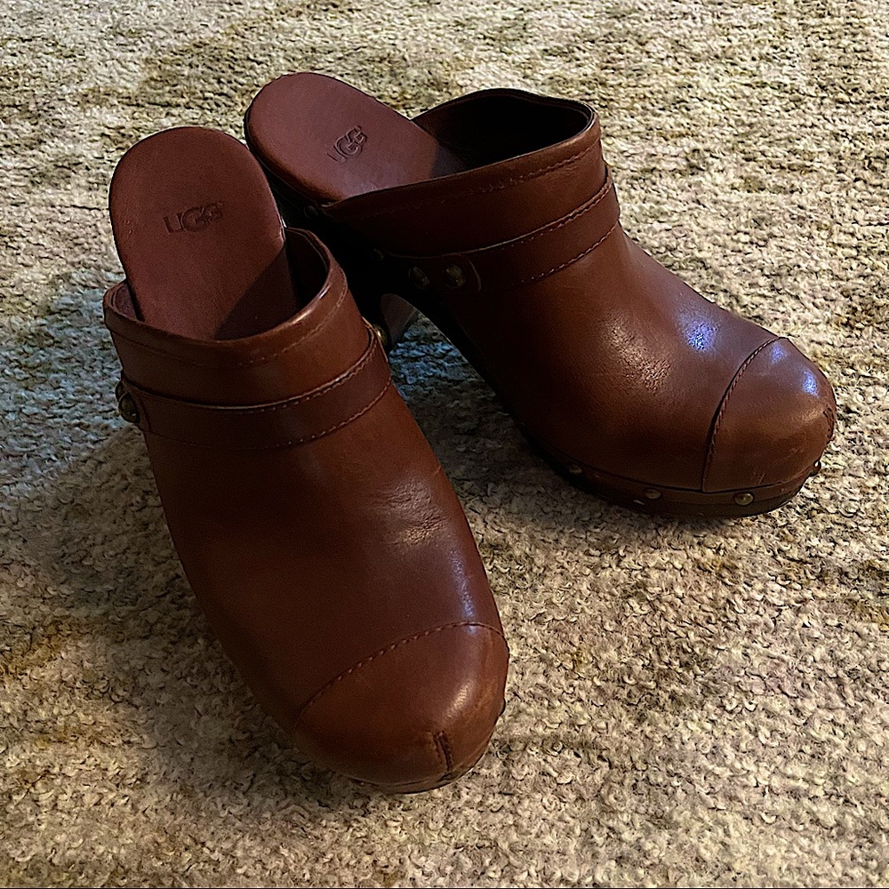 Ugg chunky heels